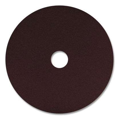 Stripping Pad, 20" Diameter, Burgundy, 5/Carton