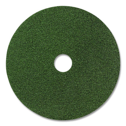 Black Diamond 3000 Grit Diamond Pad, 20" Diameter, Black and Green, 2/Carton