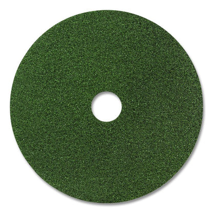 Black Diamond 3000 Grit Diamond Pad, 17" Diameter, Black and Green, 2/Carton