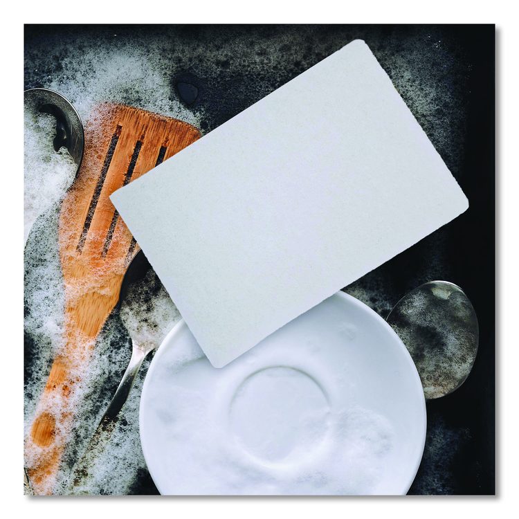 92-98 Light Duty Hand Pad, 6 x 9, White, 20/Pack, 3 Packs/Carton
