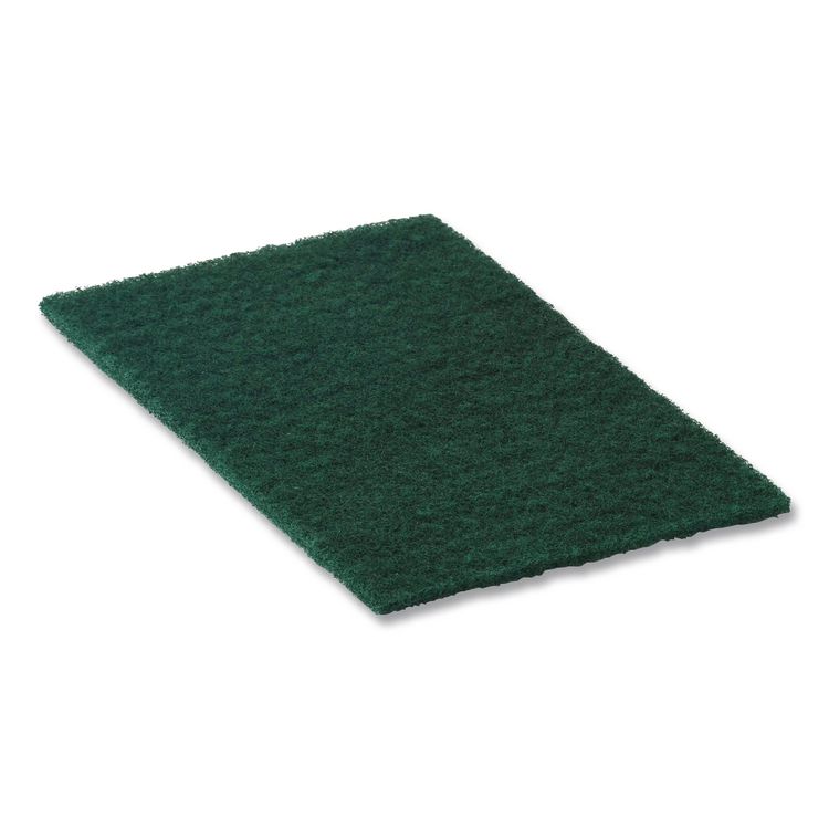 90-96 Medium Duty Hand Cleaning Pad, 6" x 9", Green, 20/Pack, 3 Packs/Carton