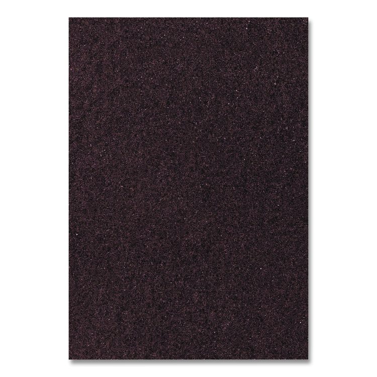 Dominator Strip Pad, 14" x 20", Burgundy, 5/Carton