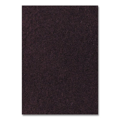Dominator Strip Pad, 14" x 20", Burgundy, 5/Carton
