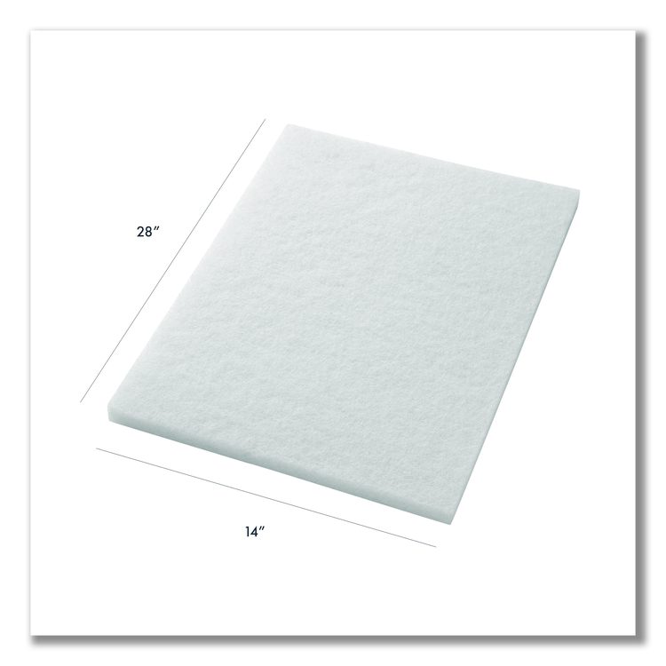 White Pad Driver, 14 x 28, 10/Carton