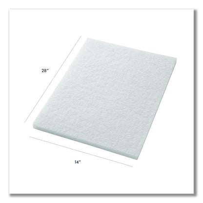 White Pad Driver, 14 x 28, 10/Carton
