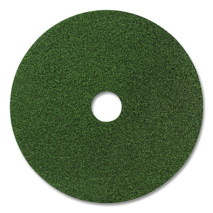 Black Diamond 3000 Grit Diamond Pad, 28" Diameter, Black and Green, 2/Carton