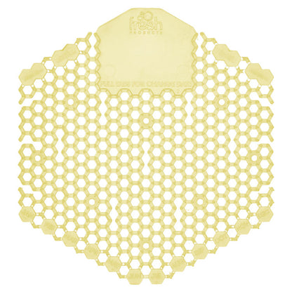 Wave 3D Urinal Deodorizer, Citrus Scent, Yellow, 10/Box