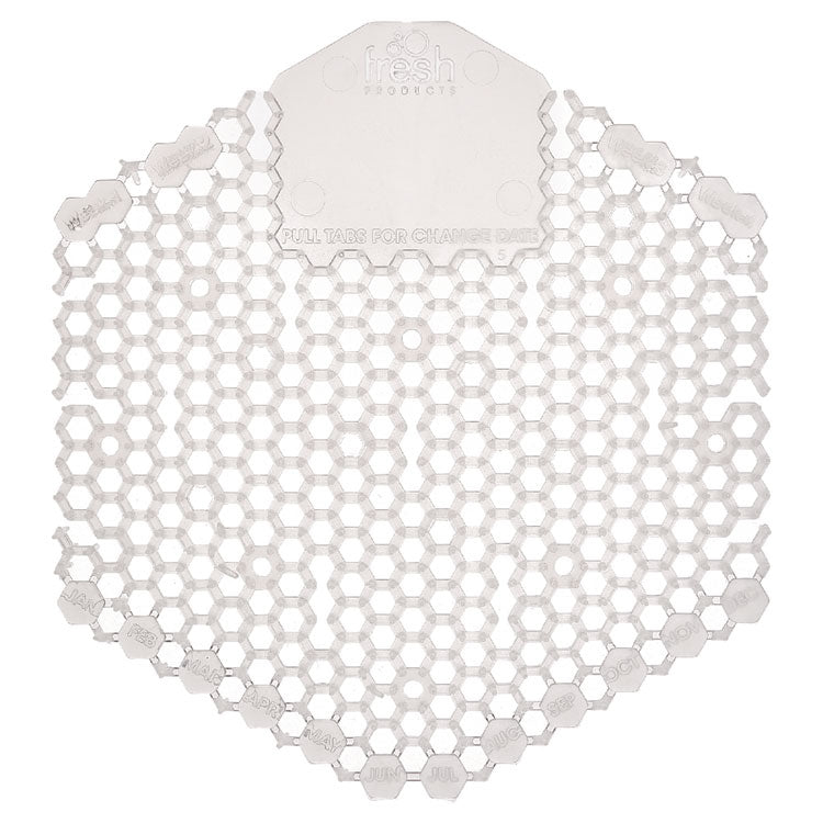 Wave 3D Urinal Deodorizer, Honeysuckle Scent, Clear, 58 g, 10/Box, 6 Boxes/Carton