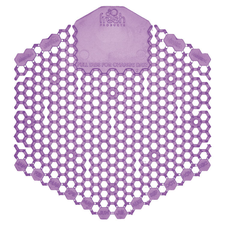 Wave 3D Urinal Deodorizer, Fabulous Scent, Purple, 58 g, 10/Box, 6 Boxes/Carton
