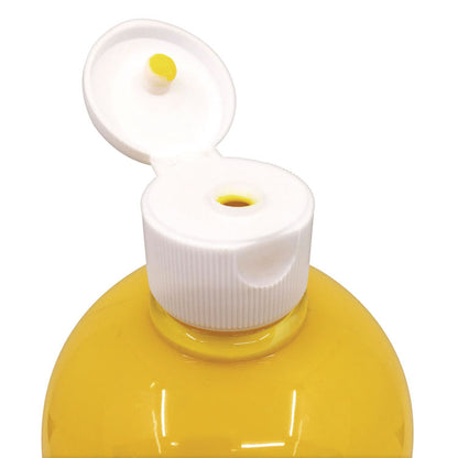 Washable Tempera Paint, Yellow, 32 oz Bottle