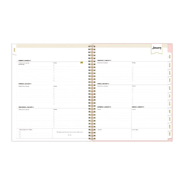 Day Designer Coming Up Roses Create-Your-Own Cover Weekly/Monthly Planner, Roses Artwork, 11 x 8.5, 12-Month (Jan-Dec): 2026