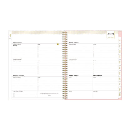 Day Designer Coming Up Roses Create-Your-Own Cover Weekly/Monthly Planner, Roses Artwork, 11 x 8.5, 12-Month (Jan-Dec): 2026