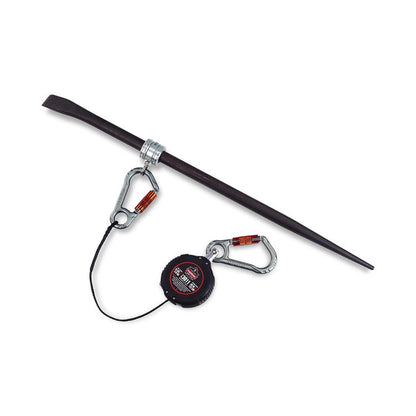 Squids 3791 Sleever/Connecting Bar Lock Collar with Tool Attachment Point, 7 lb Max Working Capacity, 0.87" Long, Silver