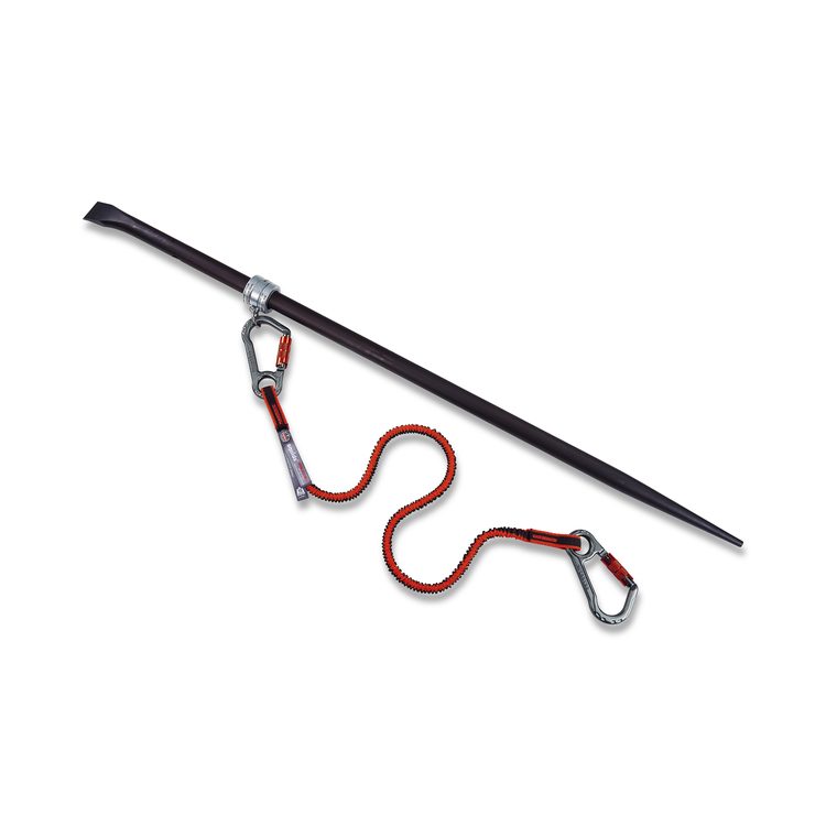 Squids 3791 Sleever/Connecting Bar Lock Collar with Tool Attachment Point, 7 lb Max Working Capacity, 0.87" Long, Silver
