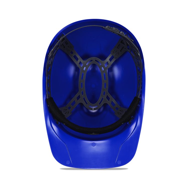 Skullerz 8951 Vented Hard Shell Bump Cap, Short Front Brim, One Size Fits Most (6.13 to 8), Blue