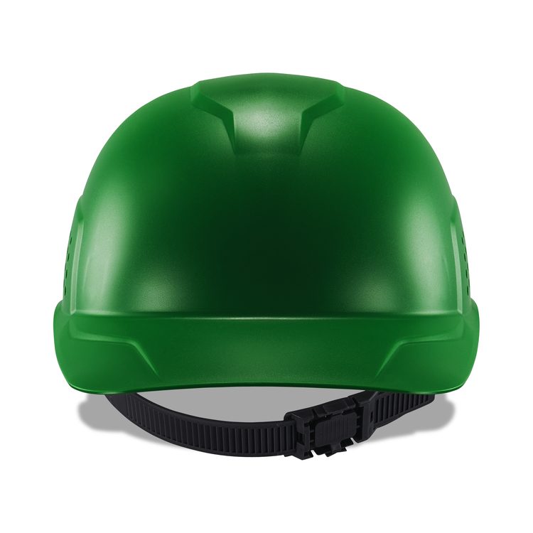Skullerz 8951 Vented Hard Shell Bump Cap, Short Front Brim, One Size Fits Most (6.13 to 8), Green