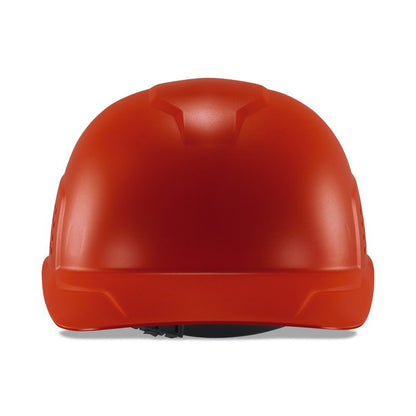 Skullerz 8951 Vented Hard Shell Bump Cap, Short Front Brim, One Size Fits Most (6.13 to 8), Orange
