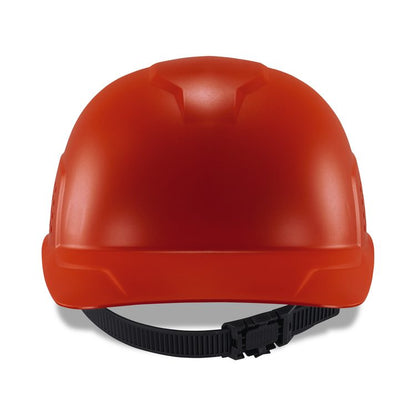 Skullerz 8951 Vented Hard Shell Bump Cap, Short Front Brim, One Size Fits Most (6.13 to 8), Orange