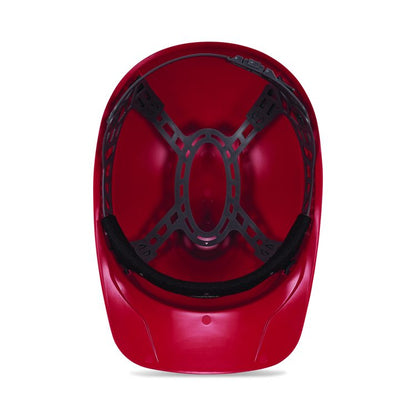 Skullerz 8951 Vented Hard Shell Bump Cap, Short Front Brim, One Size Fits Most (6.13 to 8), Red