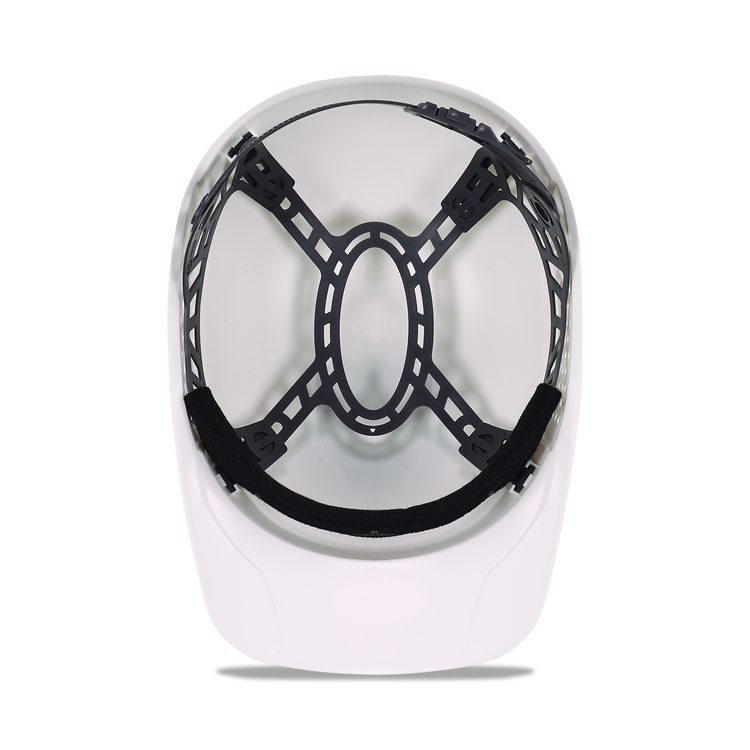 Skullerz 8951 Vented Hard Shell Bump Cap, Short Front Brim, One Size Fits Most (6.13 to 8), White