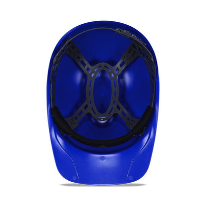 Skullerz 8952 Hard Shell Bump Cap, Short Front Brim, One Size Fits Most (6.13 to 8), Blue