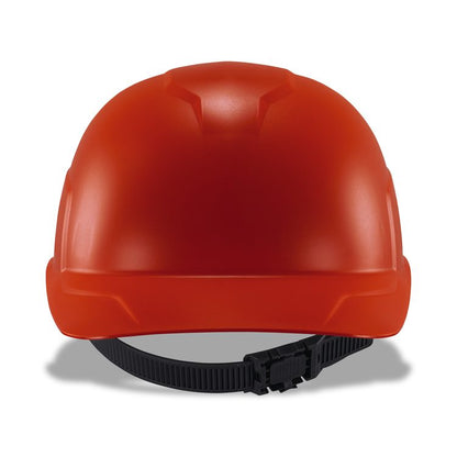 Skullerz 8952 Hard Shell Bump Cap, Short Front Brim, One Size Fits Most (6.13 to 8), Orange