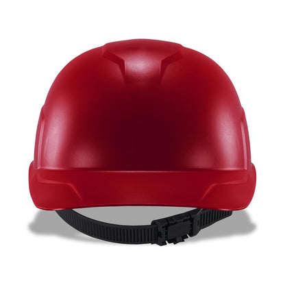 Skullerz 8952 Hard Shell Bump Cap, Short Front Brim, One Size Fits Most (6.13 to 8), Red