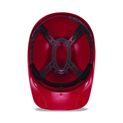 Skullerz 8952 Hard Shell Bump Cap, Short Front Brim, One Size Fits Most (6.13 to 8), Red
