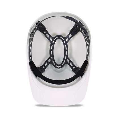 Skullerz 8952 Hard Shell Bump Cap, Short Front Brim, One Size Fits Most (6.13 to 8), White
