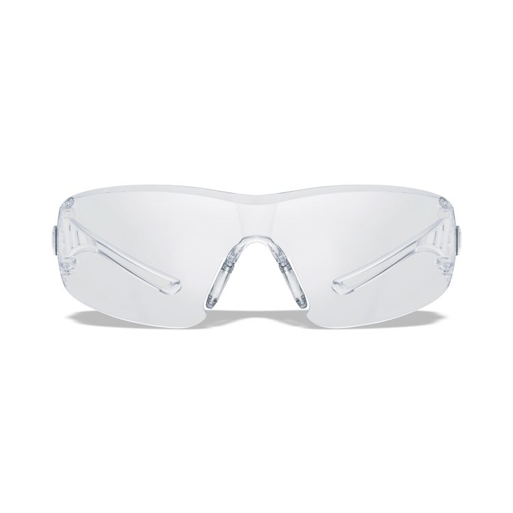 Skullerz VORDR Safety Glasses, Frameless, Clear Single Lens, 12/Pack