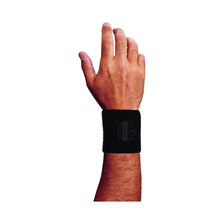 ProFlex 405 Enhanced Fit Wrist Wrap Support, One Size Fits Most, Fits Left Hand/Right Hand, Black