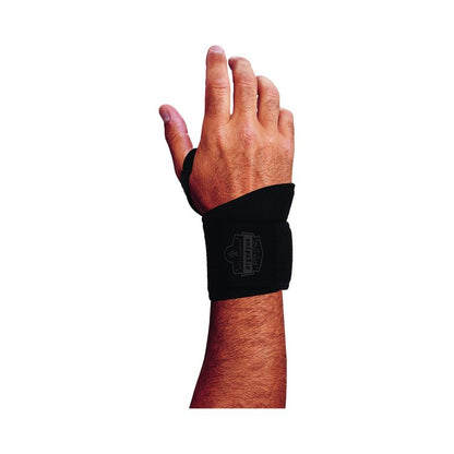 ProFlex 425 Neoprene Wrist Wrap Support with Thumb Loop, One Size Fits Most, Fits Left Hand/Right Hand, Black