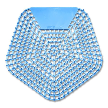 Anti-Splash Urinal Screen, Clean Cotton Scent, Blue, 0.11 oz, 10/Box