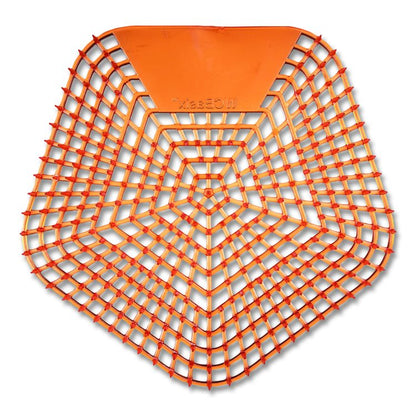 Anti-Splash Urinal Screen, Mango Mist Scent, Orange, 0.11 oz, 10/Box