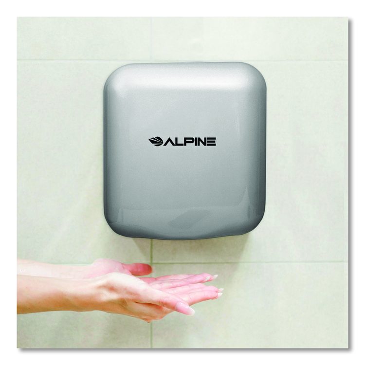 Hemlock Commercial Automatic 120V Hand Dryer, 6.68 x 11.41 x 12.31, Chrome