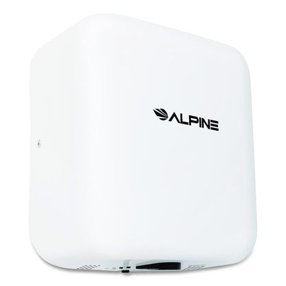Hemlock Commercial Automatic 120V Hand Dryer, 6.68 x 11.41 x 12.31, White