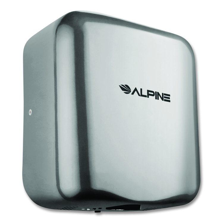 Hemlock Commercial Automatic 120V Hand Dryer, 6.68 x 11.41 x 12.31, Chrome