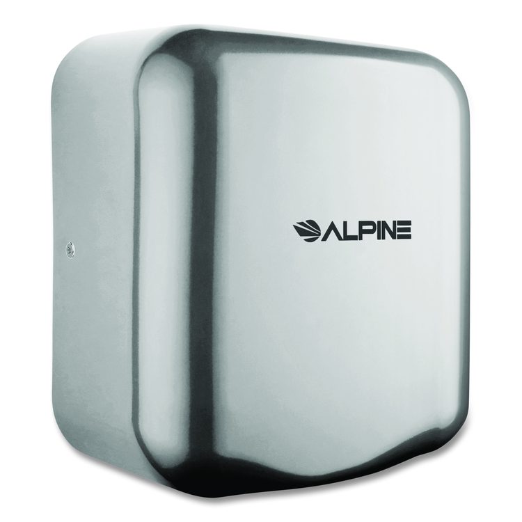 Hemlock Commercial Automatic 120V Hand Dryer, 6.68 x 11.41 x 12.31, Chrome