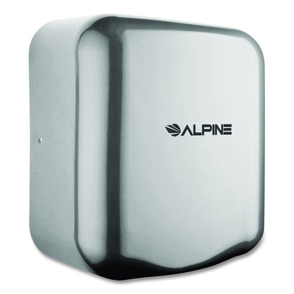 Hemlock Commercial Automatic 120V Hand Dryer, 6.68 x 11.41 x 12.31, Chrome