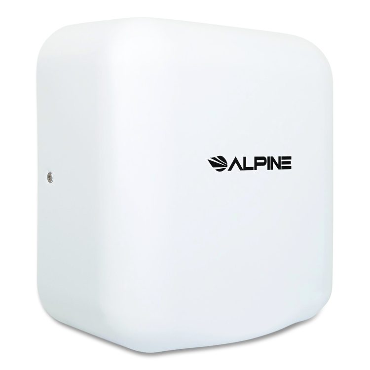 Hemlock Commercial 220V Automatic Hand Dryer, 6.68 x 11.41 x 12.31, White