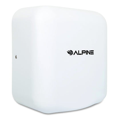 Hemlock Commercial 220V Automatic Hand Dryer, 6.68 x 11.41 x 12.31, White
