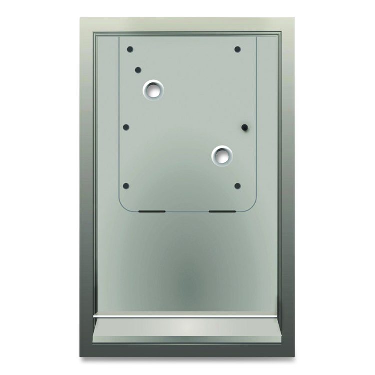 Hemlock Recess Wall Kit, 3.38 x 16.38 x 26, Stainless Steel