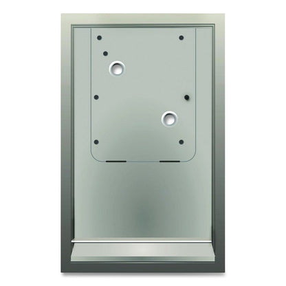 Hemlock Recess Wall Kit, 3.38 x 16.38 x 26, Stainless Steel
