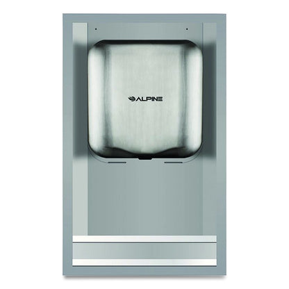 Hemlock Recess Wall Kit, 3.38 x 16.38 x 26, Stainless Steel