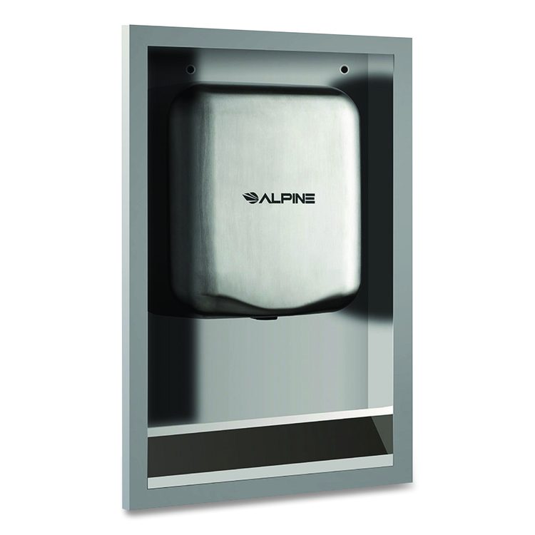 Hemlock Recess Wall Kit, 3.38 x 16.38 x 26, Stainless Steel