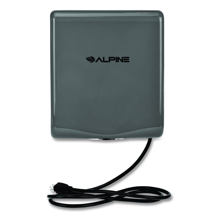 Willow Commercial 120V Automatic Hand Dryer, 3.93 x 11.25 x 12.63, Gray