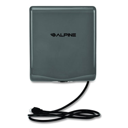 Willow Commercial 120V Automatic Hand Dryer, 3.93 x 11.25 x 12.63, Gray