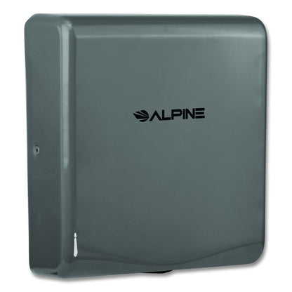 Willow Commercial 120V Automatic Hand Dryer, 3.93 x 11.25 x 12.63, Gray