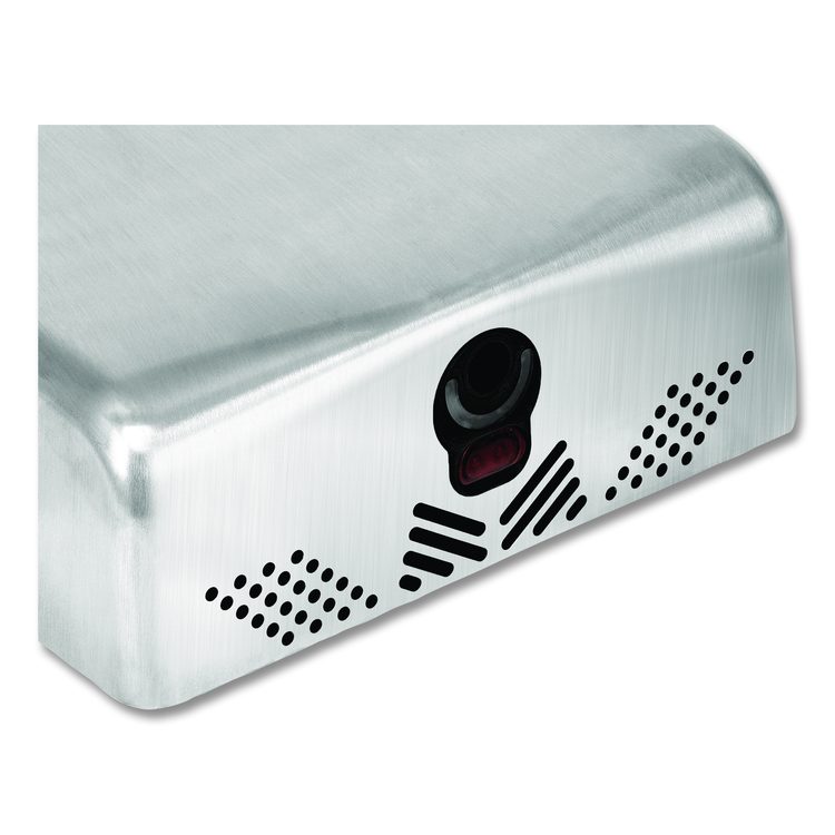 Willow Commercial 120V Automatic Hand Dryer, 3.93 x 11.25 x 12.63, Silver