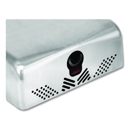 Willow Commercial 120V Automatic Hand Dryer, 3.93 x 11.25 x 12.63, Silver